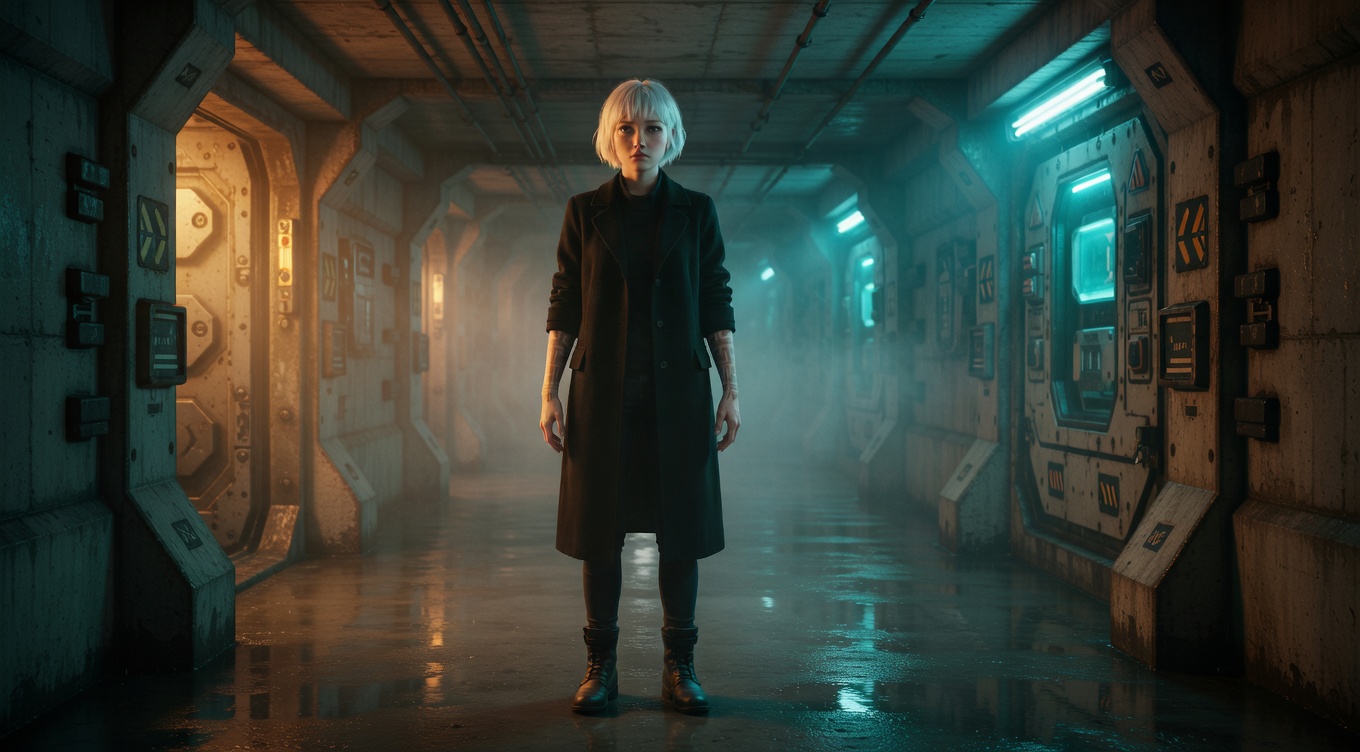 Cross Lighting — Lighting technique example