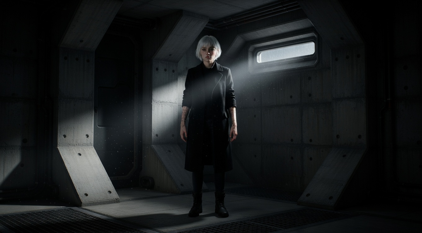 Hard Light — Lighting technique example