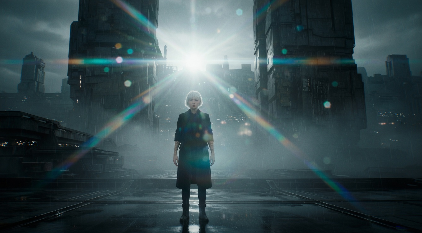 Lens Flare — Lighting technique example