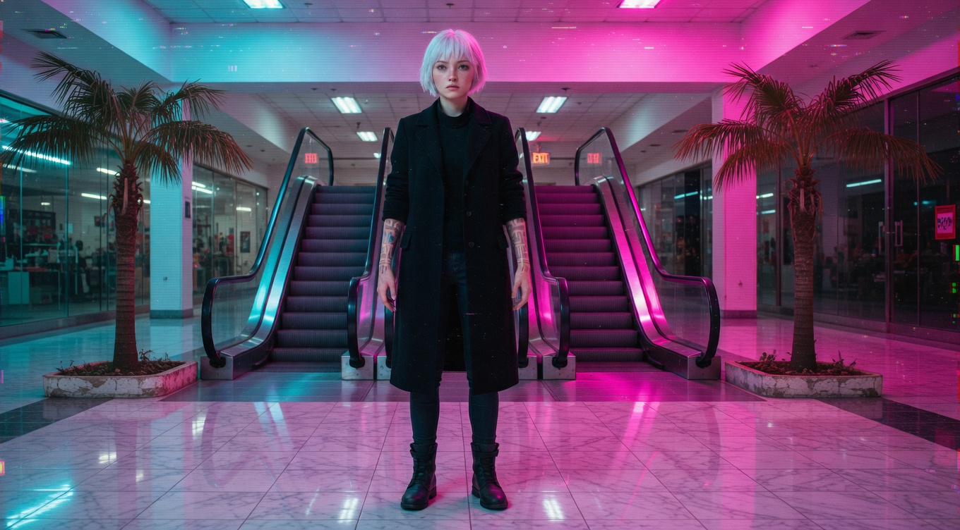 Vaporwave Aesthetic — Genres & Styles technique example