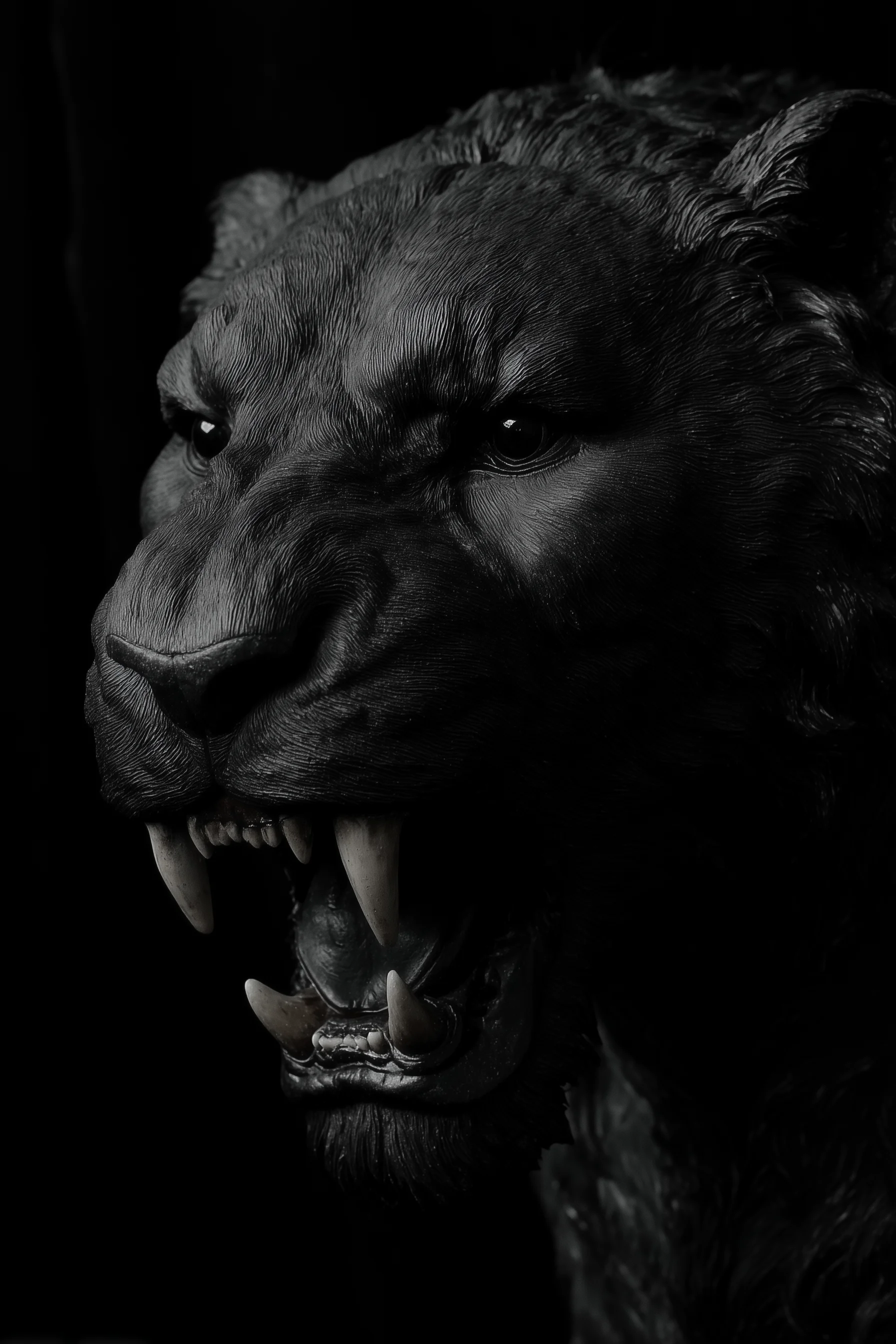 An animal form rendered in the same hard light as the rest of the series, from the VVSVS Camera Obscura world